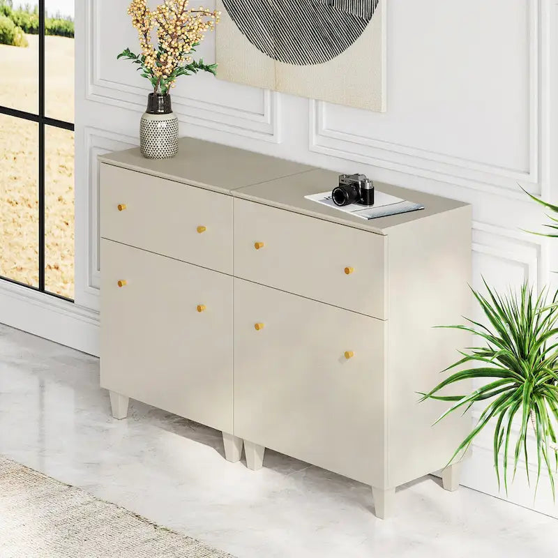 Buffet de rangement avec tiroir et porte pour cuisine, salle à manger