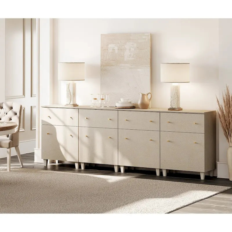 Buffet de rangement avec tiroir et porte pour cuisine, salle à manger