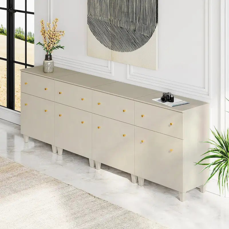 Buffet de rangement avec tiroir et porte pour cuisine, salle à manger