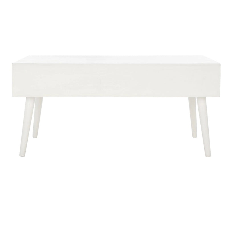 SAFAVIEH Sister Mid-Century 2-Drawer Coffee Table - 37.8 W x 19 L x 17.8 H - 38Wx19Dx18H
