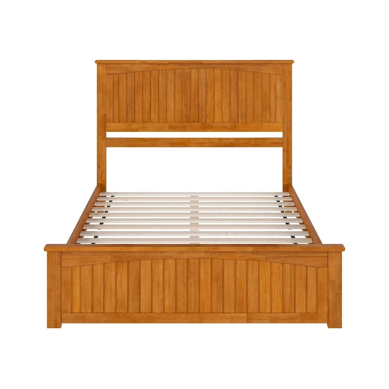 Nantucket Low Profile Platform Bed with Matching Footboard