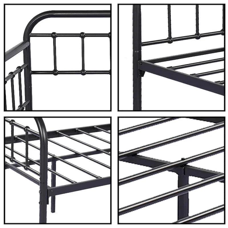 Alazyhome Daybed Metal Bed Frame / Sofa Bed / Living Guest Room