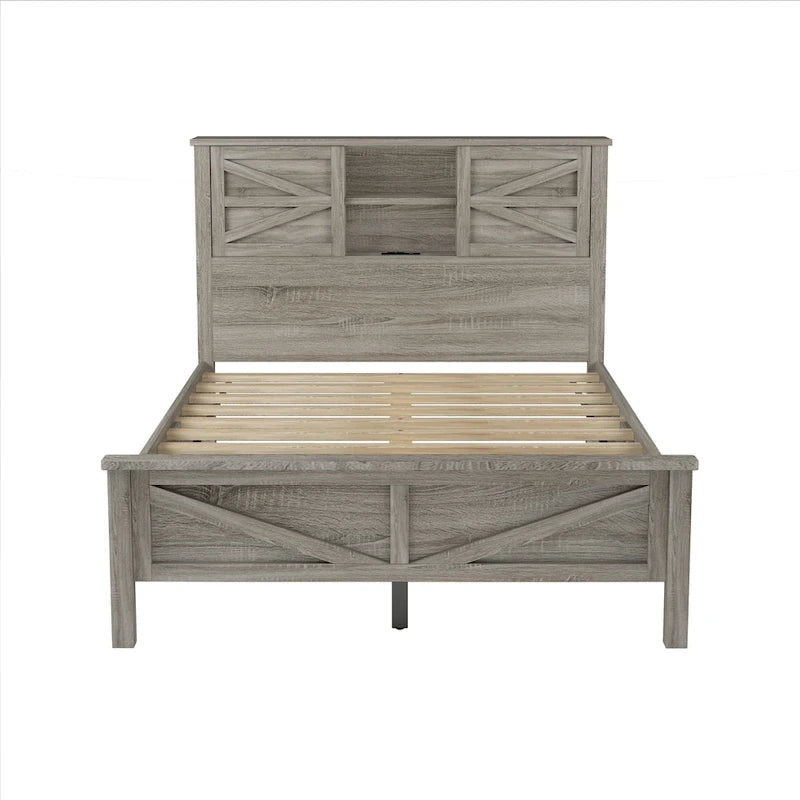 3-Pieces Full Bedroom Sets with Nightstand and Dresser