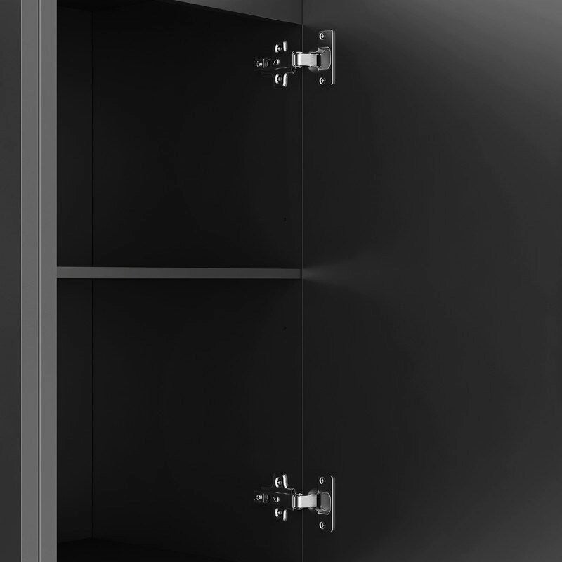 56.69W Meuble de rangement moderne avec étagères réglables