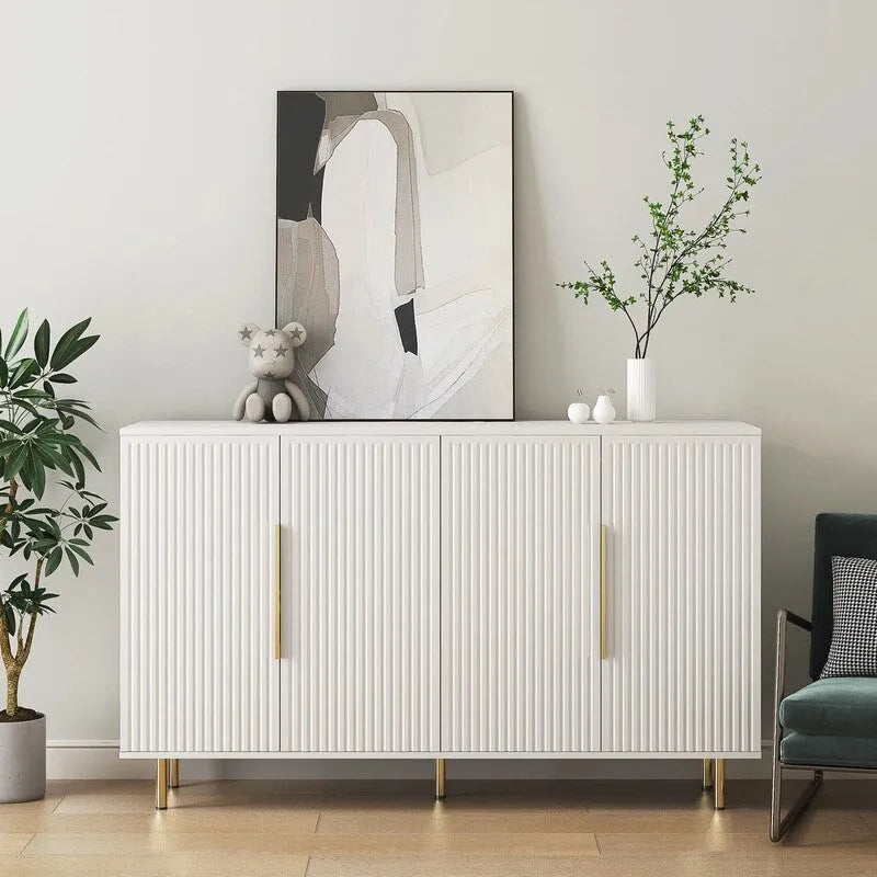 56.69W Meuble de rangement moderne avec étagères réglables