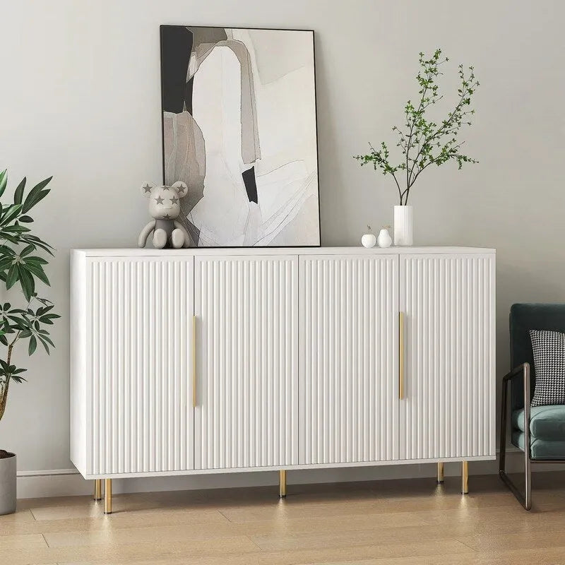 56.69W Meuble de rangement moderne avec étagères réglables
