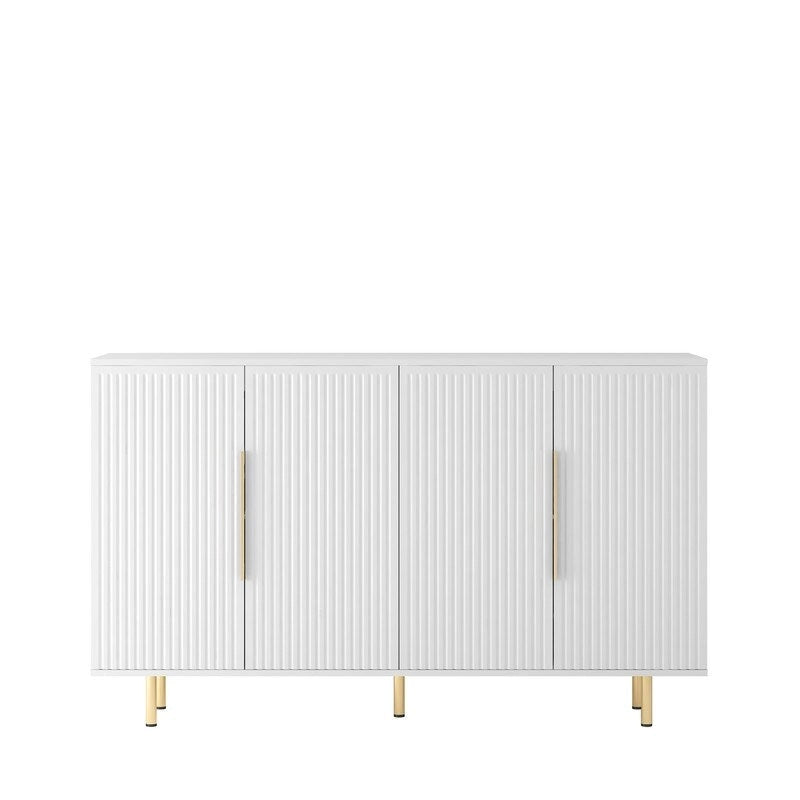 56.69W Meuble de rangement moderne avec étagères réglables