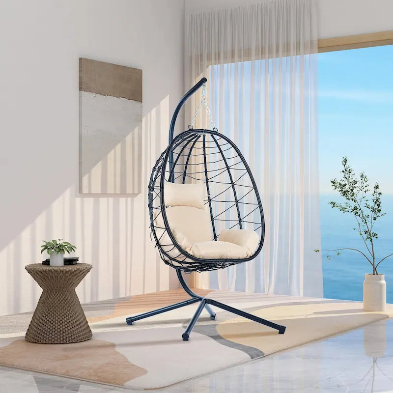 Waterproof Wicker Swing Chair