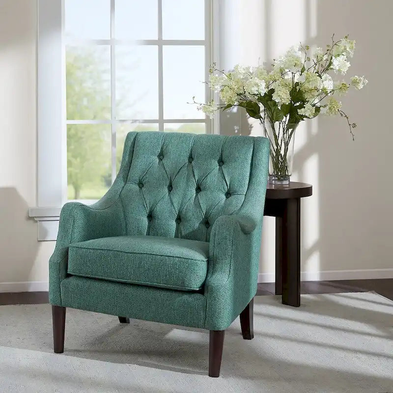 Button Tufted Accent Chairfor Living Room Bedroom Studio,Living Room Chairs Comfy Reading
