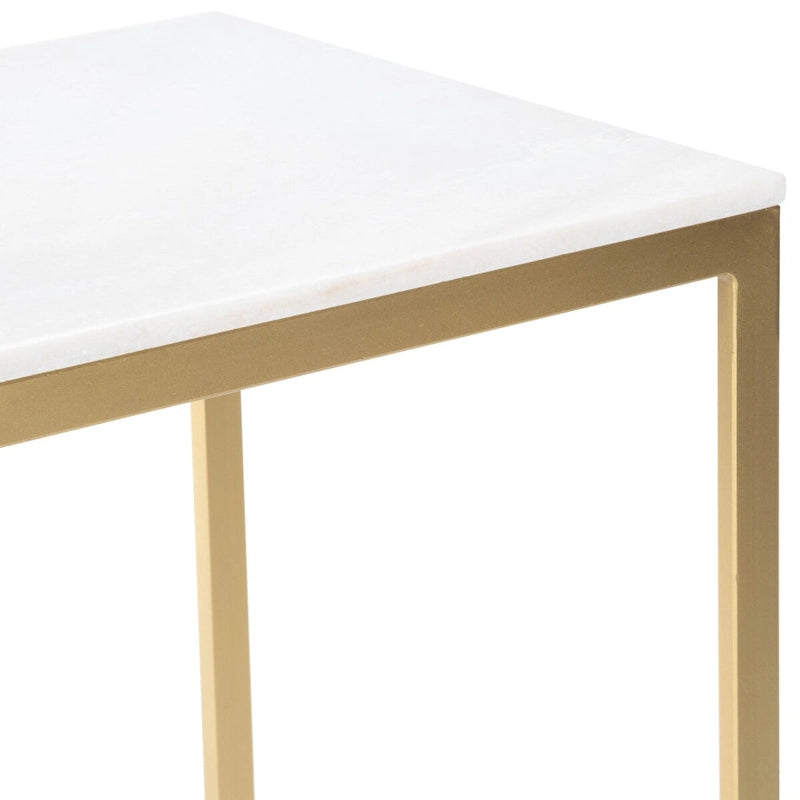 Lawler Marble End Table