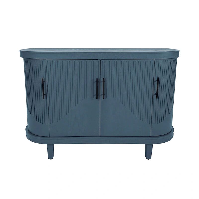 Meuble de rangement buffet incurvé