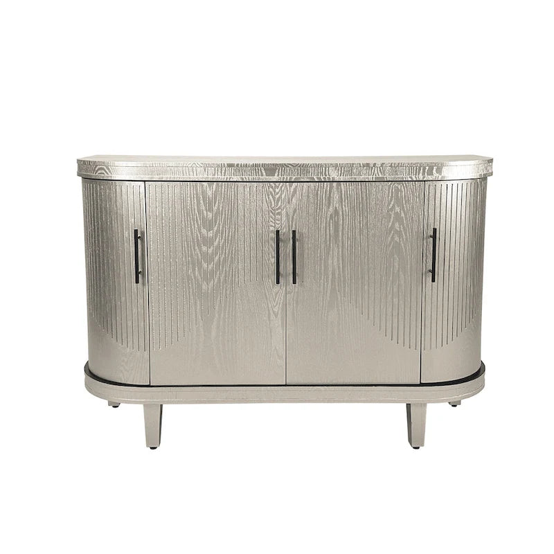 Meuble de rangement buffet incurvé