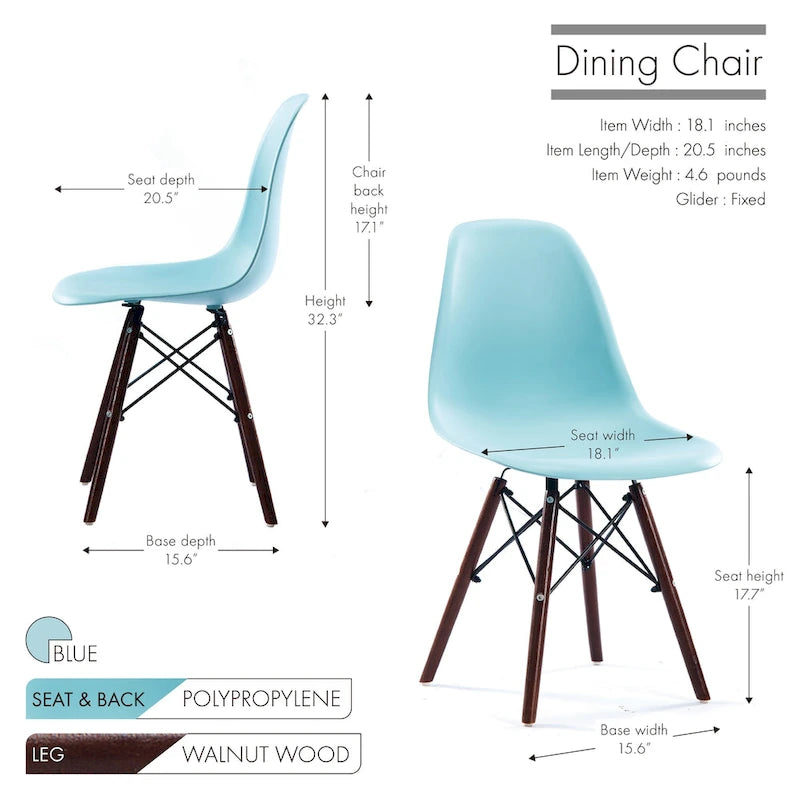 Porthos Home Dining Chair Set of 2 Stylish, Modern Dining Chairs