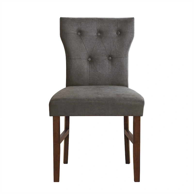 CraftPorch Mid-Century Modern 7-Piece Wooden Dining Chair
