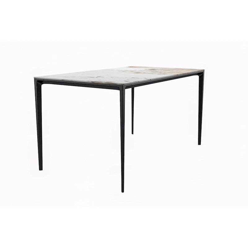 Avo 55 Rectangular Dining Table with Glass/Stone Top