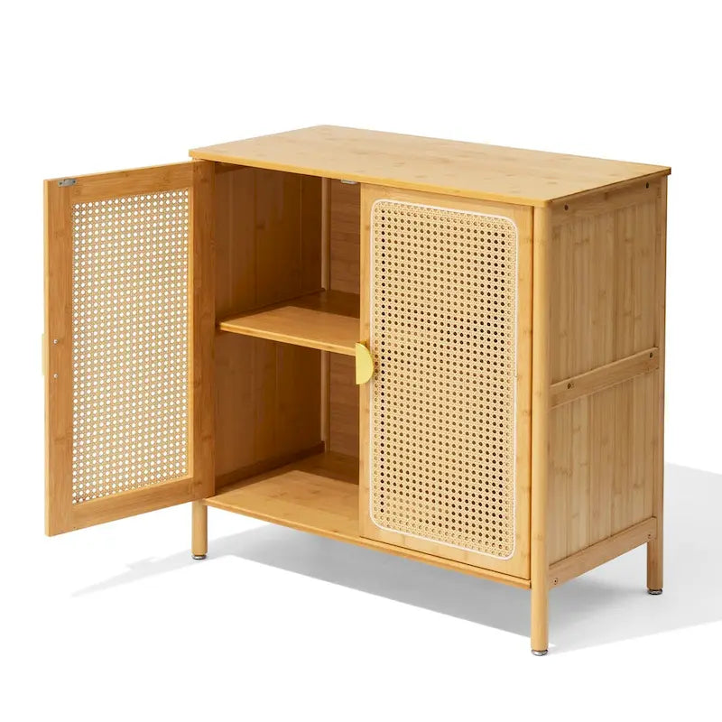 Buffet bahut 2 portes avec rangement – 81 cm (L) * 41 cm (P) * 79 cm (H)