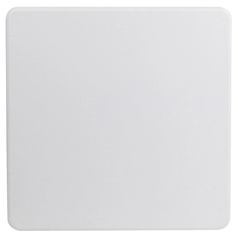 2.85-Foot Square Plastic Folding Table - Event Folding Table - 34.25D x 34.25W x 29.5H
