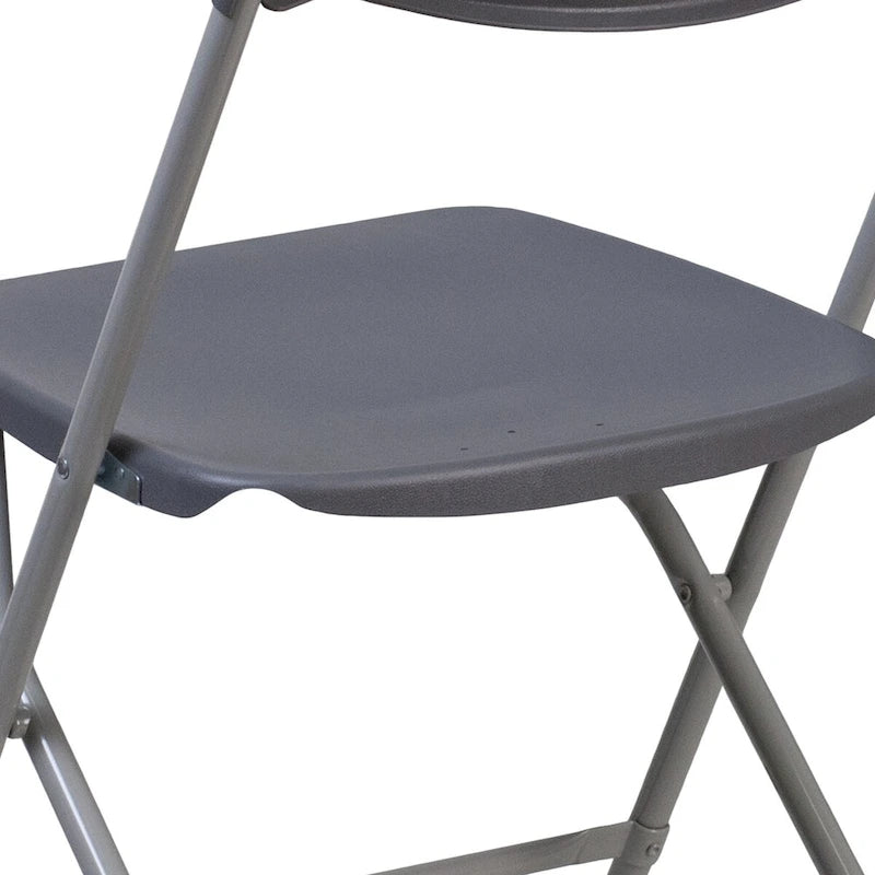 650 lb. Capacity Plastic Fan Back Folding Chair