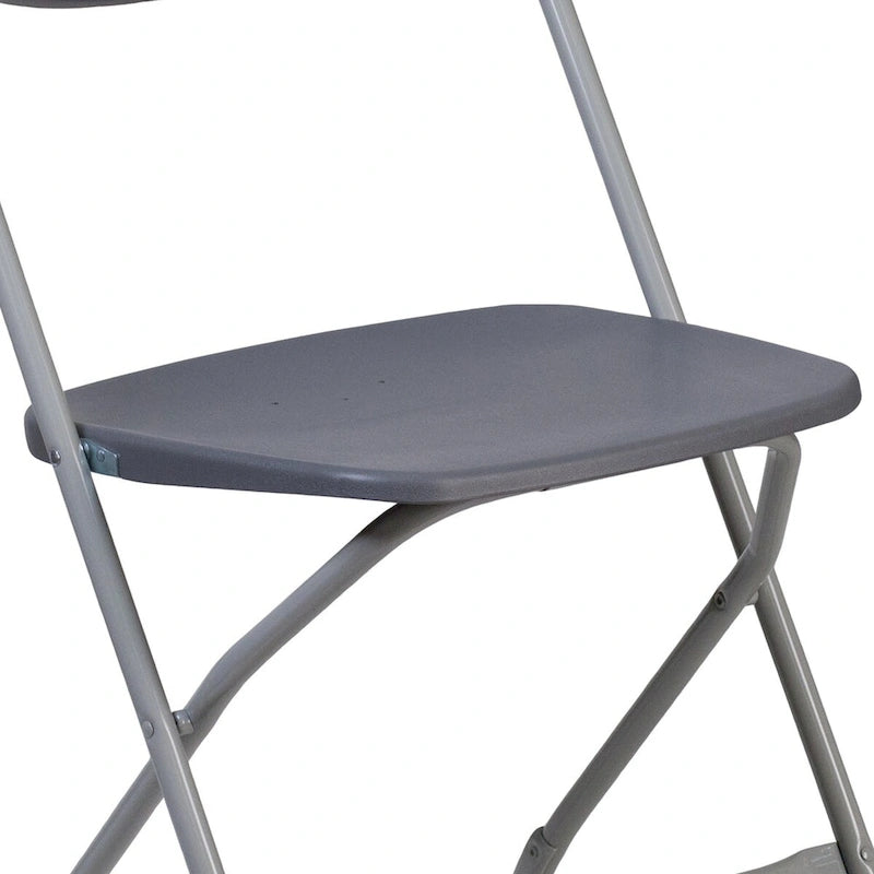 650 lb. Capacity Plastic Fan Back Folding Chair