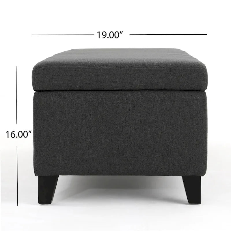 Banc de rangement moderne pour chevet, salon et entrée