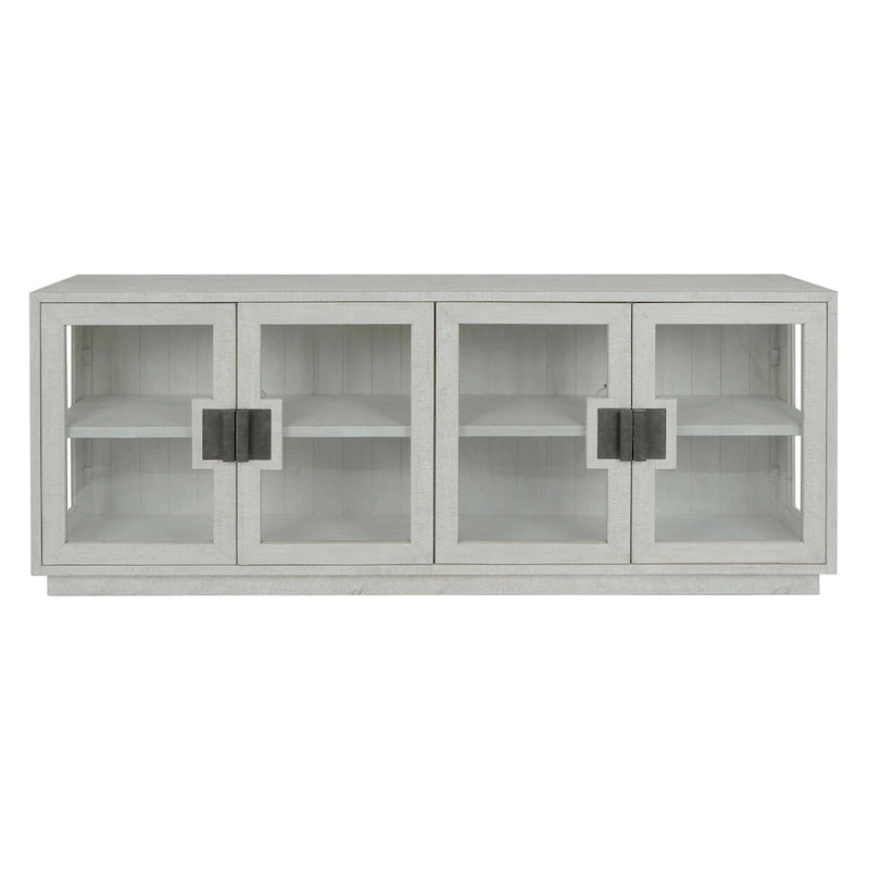 Classic Home Larson 90 Glass Reclaimed Pine Sideboard