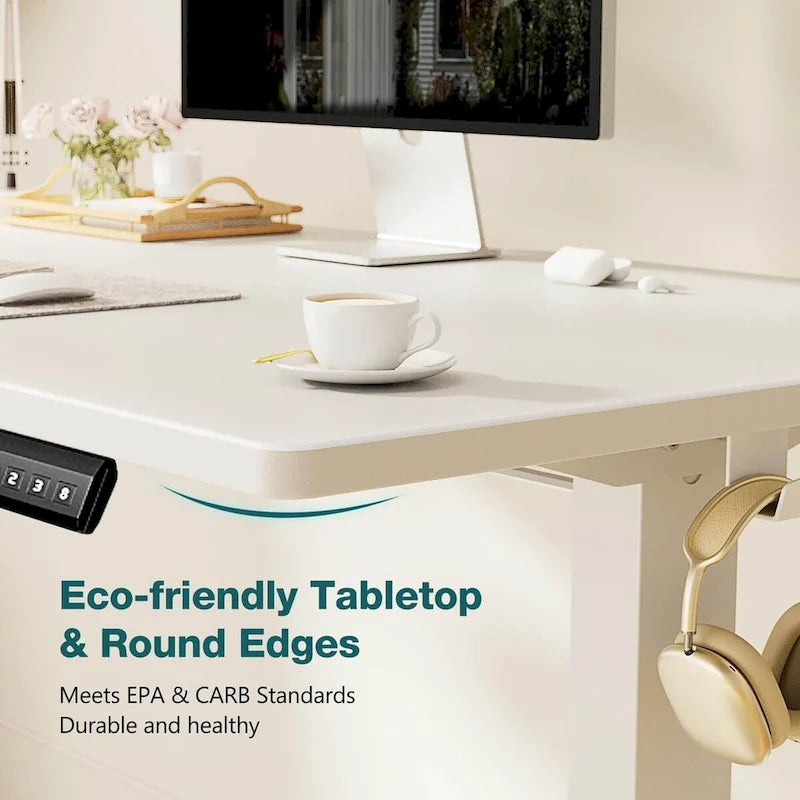 Electric Height Adjustable Ergonomic Computer Desk