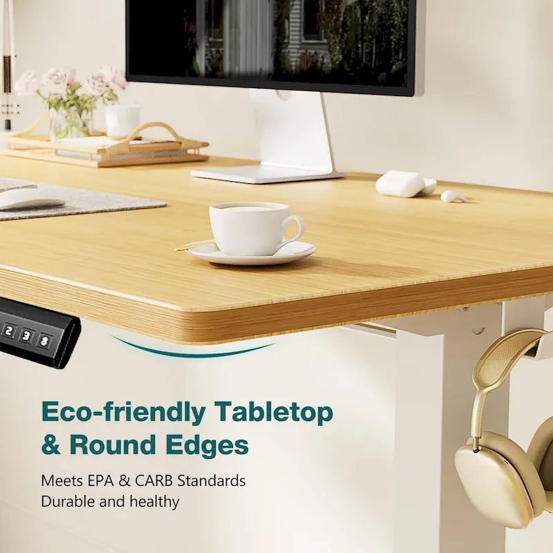 Electric Height Adjustable Ergonomic Computer Desk