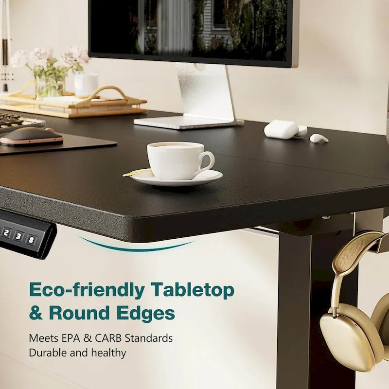 Electric Height Adjustable Ergonomic Computer Desk