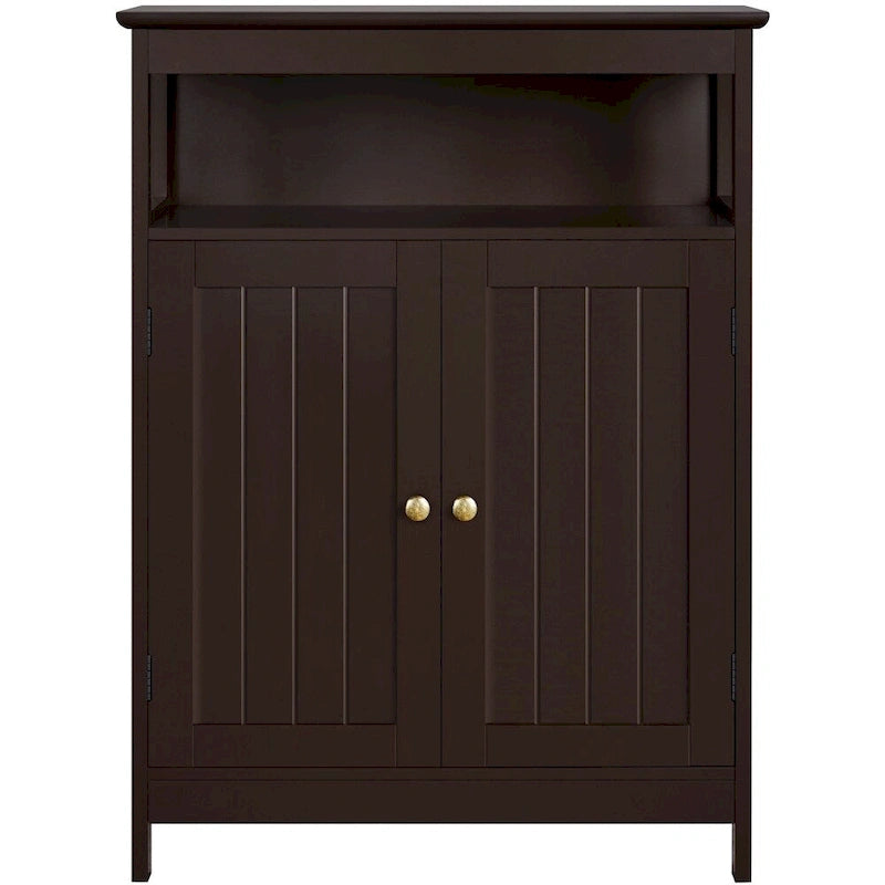 Meuble de rangement de salle de bain avec étagère réglable