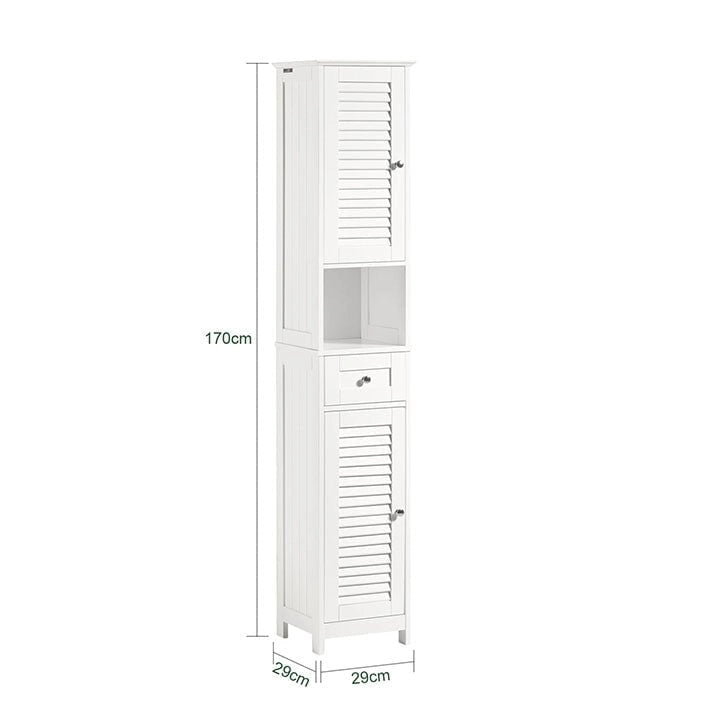 Étagère haute de rangement pour salle de bain