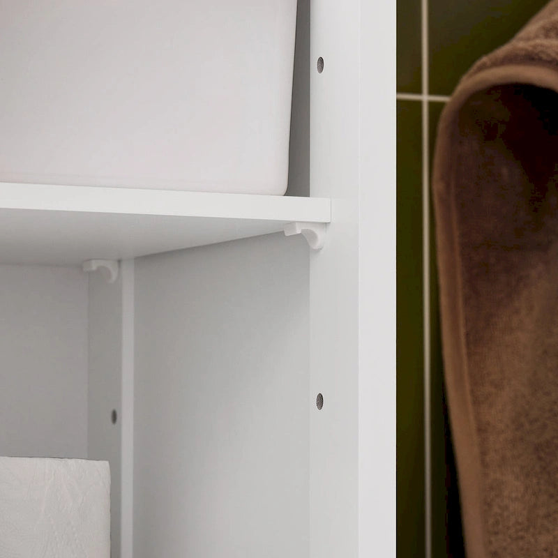 Étagère haute de rangement pour salle de bain