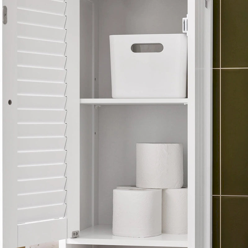 Étagère haute de rangement pour salle de bain
