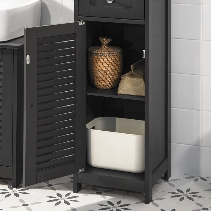 Étagère haute de rangement pour salle de bain