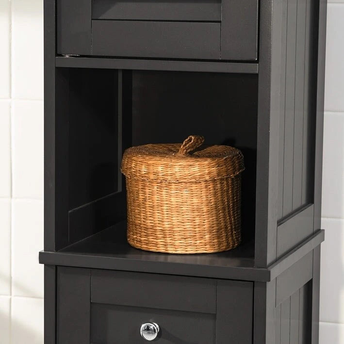 Étagère haute de rangement pour salle de bain