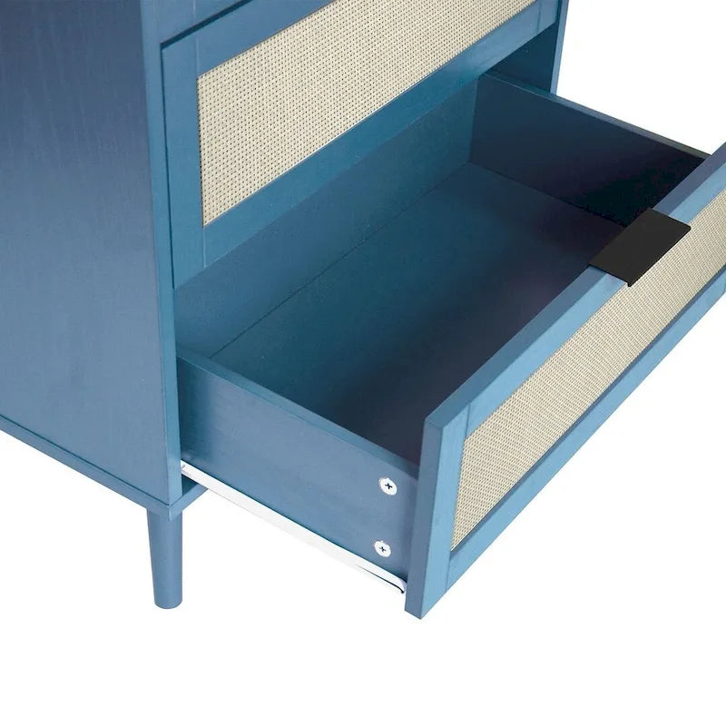 Table de chevet/Commode moderne à 3 tiroirs pour chambre à coucher, salon