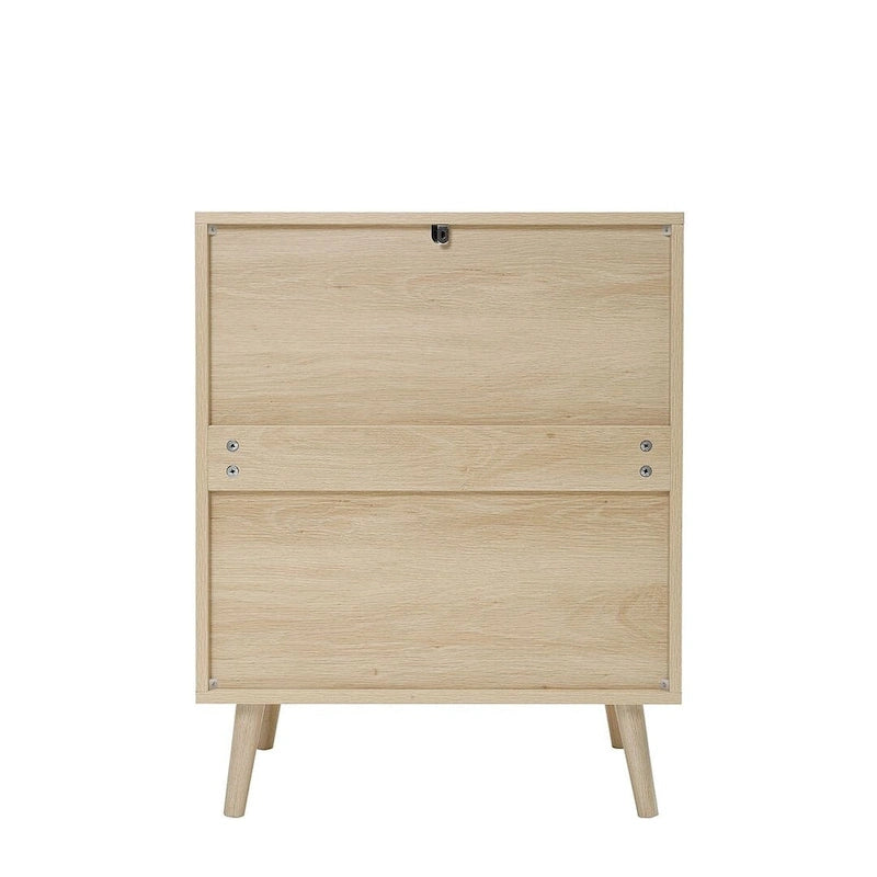 Table de chevet/Commode moderne à 3 tiroirs pour chambre à coucher, salon