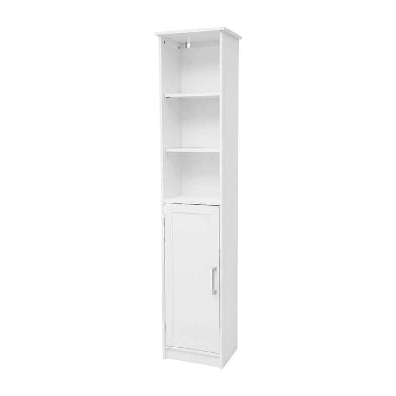 Meuble de rangement haut de salle de bain Tour de rangement verticale pour linge
