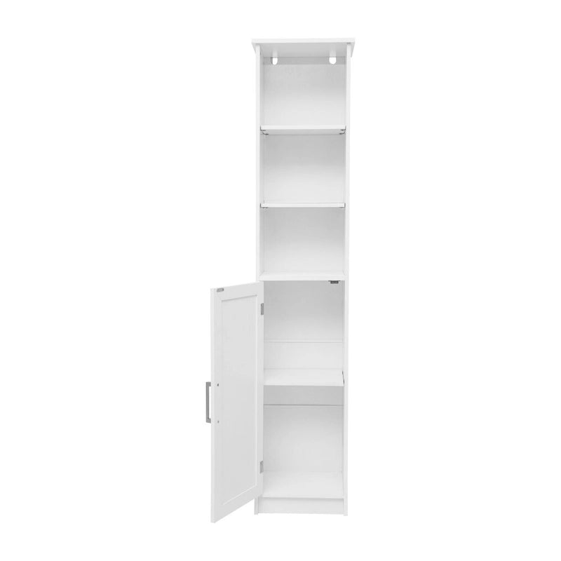 Meuble de rangement haut de salle de bain Tour de rangement verticale pour linge