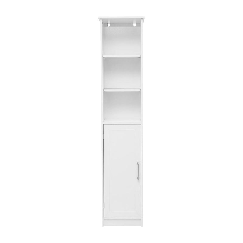 Meuble de rangement haut de salle de bain Tour de rangement verticale pour linge