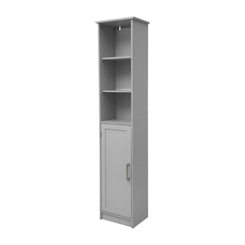 Meuble de rangement haut de salle de bain Tour de rangement verticale pour linge