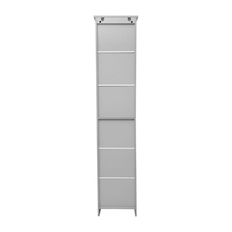 Meuble de rangement haut de salle de bain Tour de rangement verticale pour linge