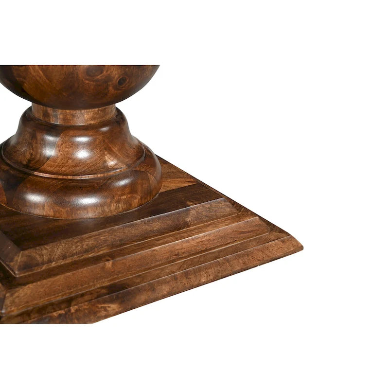 Willow Solid Wood Double Pedestal Dining Table