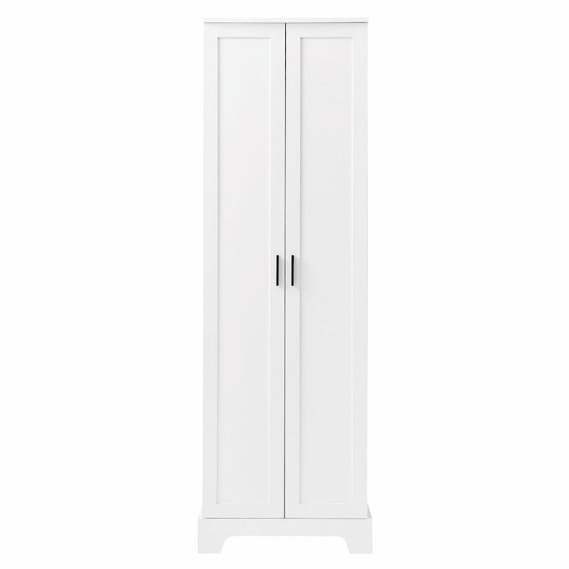 Armoire de rangement à deux portes et étagère réglable