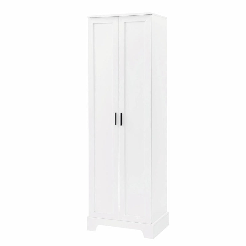 Armoire de rangement à deux portes et étagère réglable