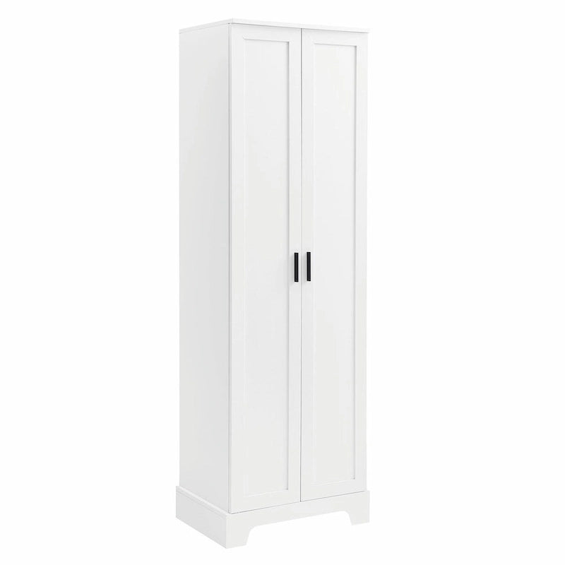 Armoire de rangement à deux portes et étagère réglable