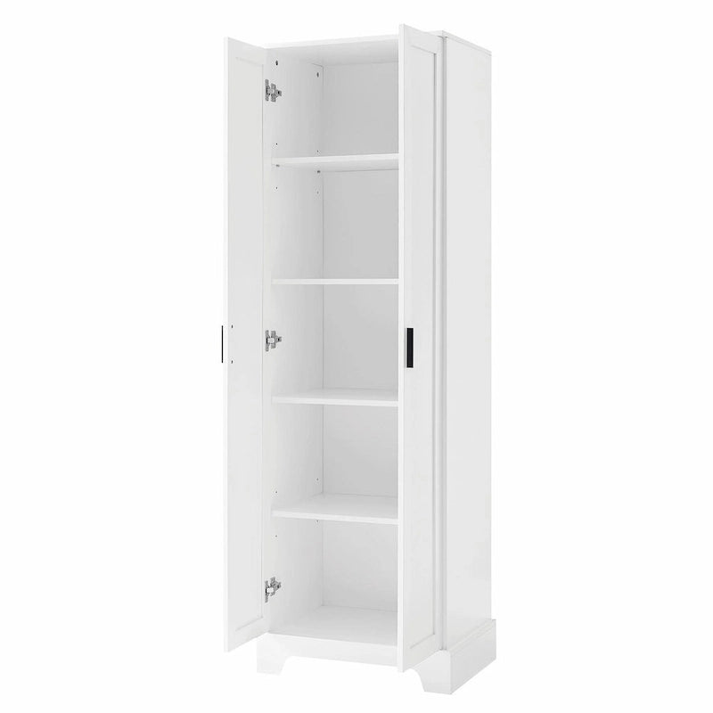 Armoire de rangement à deux portes et étagère réglable