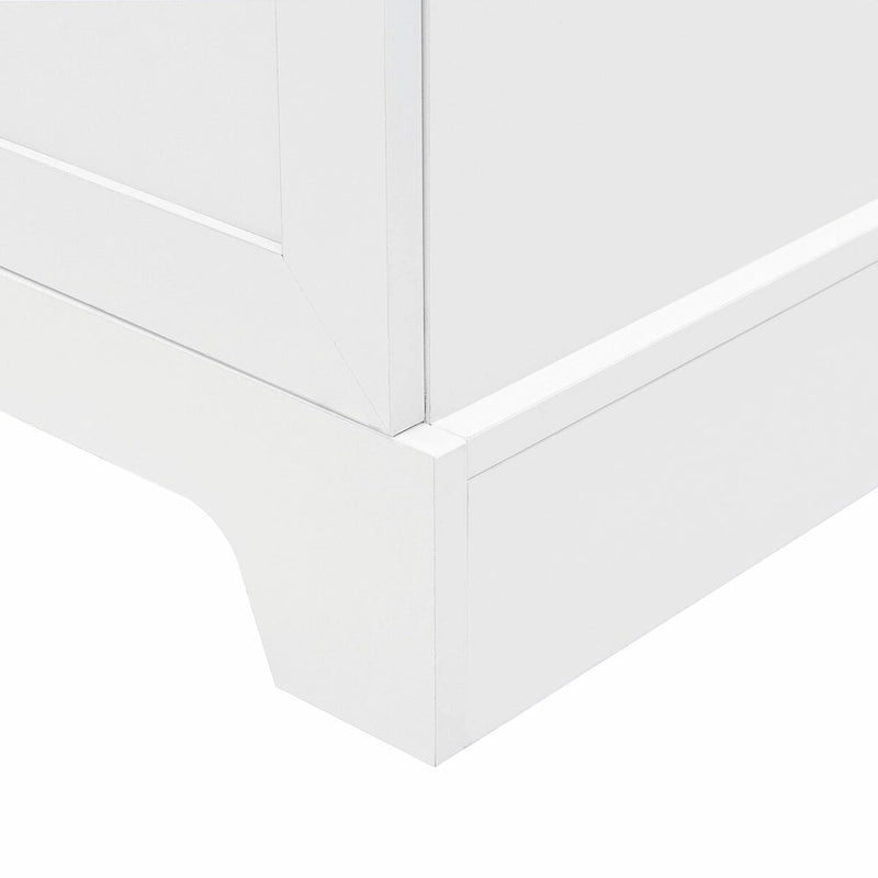 Armoire de rangement à deux portes et étagère réglable