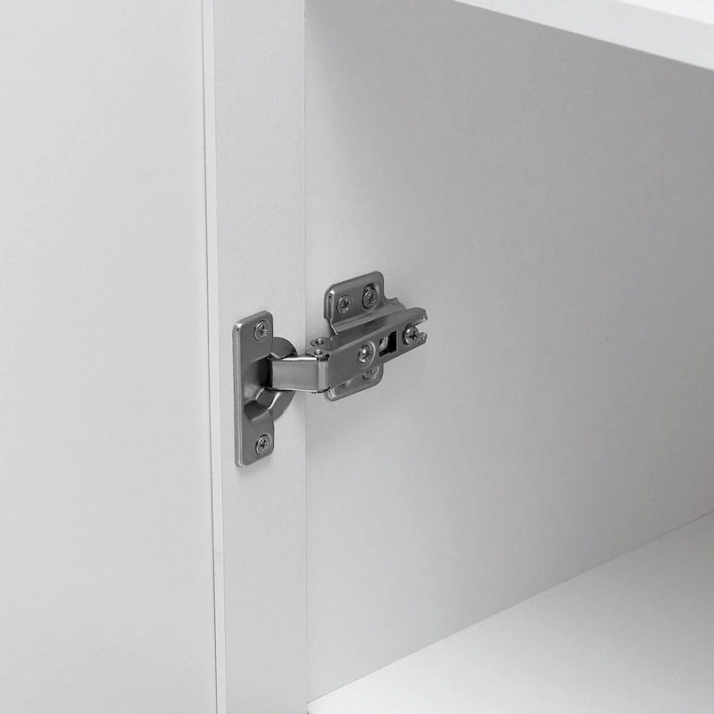 Armoire de rangement à deux portes et étagère réglable