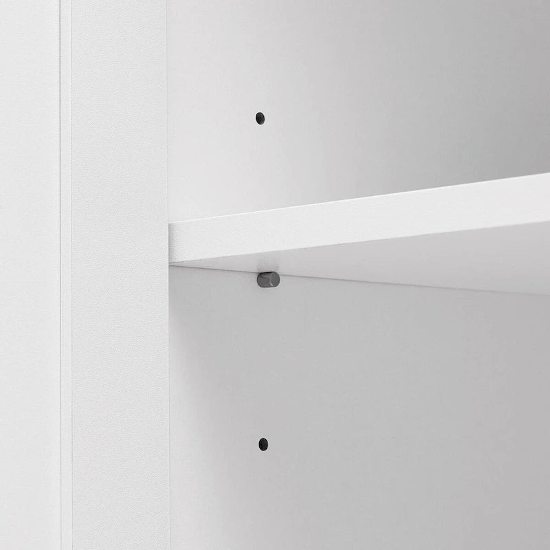 Armoire de rangement à deux portes et étagère réglable
