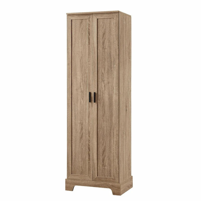 Armoire de rangement à deux portes et étagère réglable